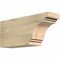 Ekena Millwork Pescadero Rough Sawn Rafter Tail, Douglas Fir, 6"W x 10"H x 24"L RFT06X10X24PEC00RDF - alternate 1